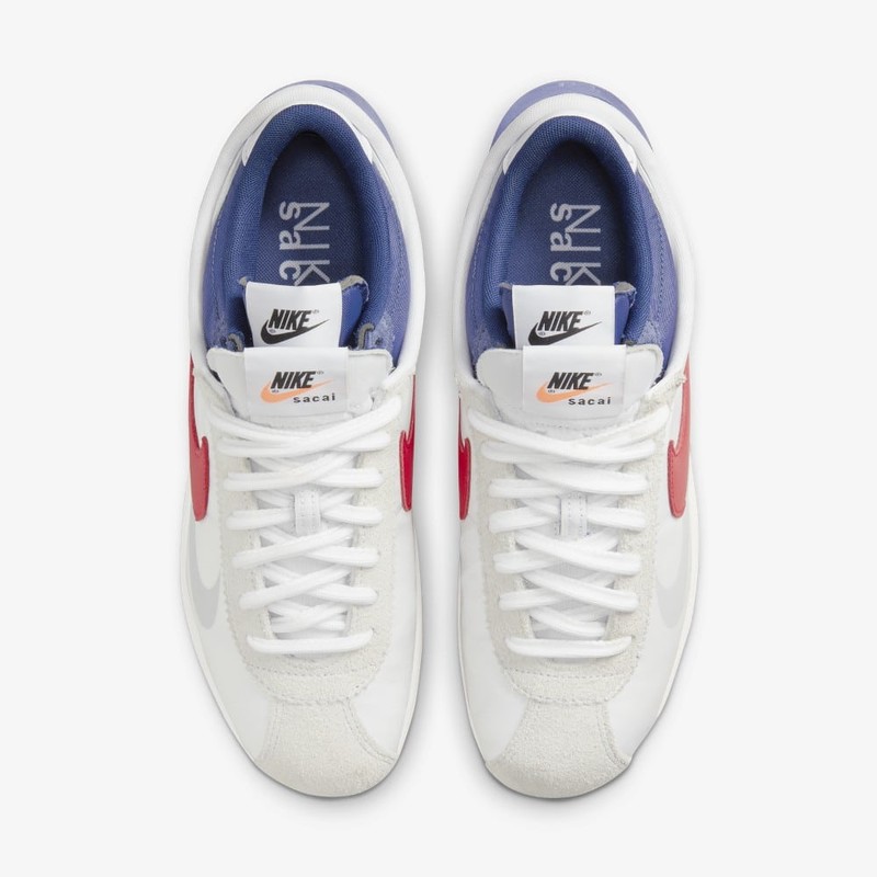 Sacai x Nike Cortez 4.0 White DQ0581 100 Grailify